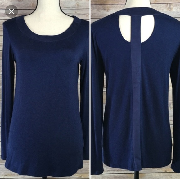 🥂Soft Faux Suede Top with Back Cutout! - Picture 2 of 6